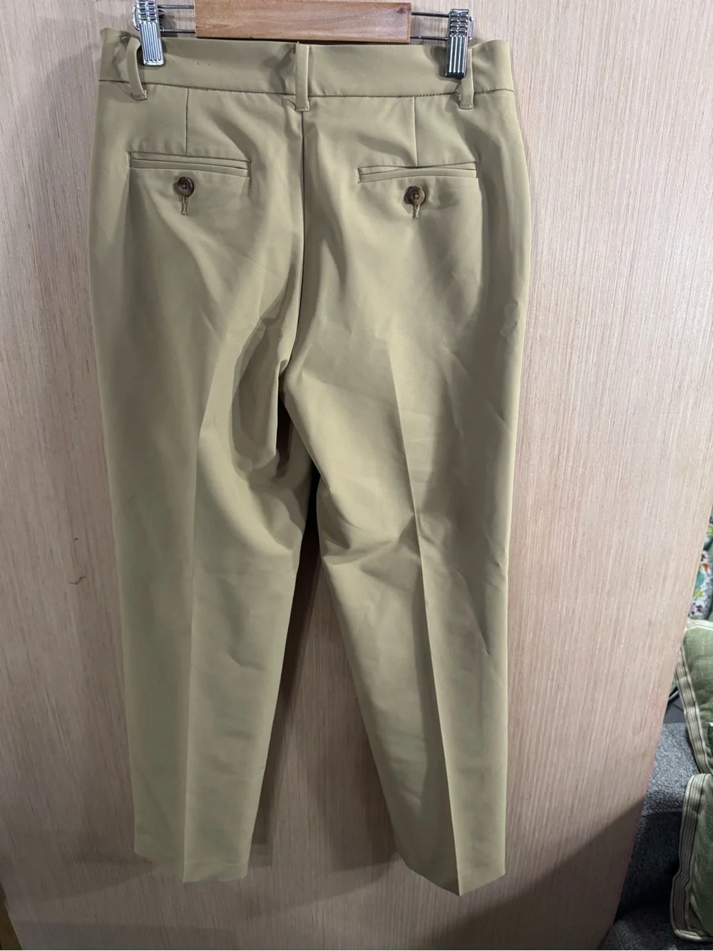 Tommy Hilfiger Light Khaki Straight Dress Pants Size 14